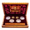 Image 1 : 2008 China Beijing Olympic Gold & Silver (6) Coin Commemorative Set