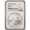 Image 1 : 2006 $1 American Silver Eagle Coin NGC MS70