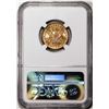 Image 2 : 1893 $5 Liberty Head Half Eagle Gold Coin NGC MS64