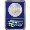 Image 2 : 2021(S) Type 1 $1 American Silver Eagle Coin NGC MS70 FDI San Francisco Blue Core
