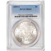 Image 1 : 1899-S $1 Morgan Silver Dollar Coin PCGS MS63