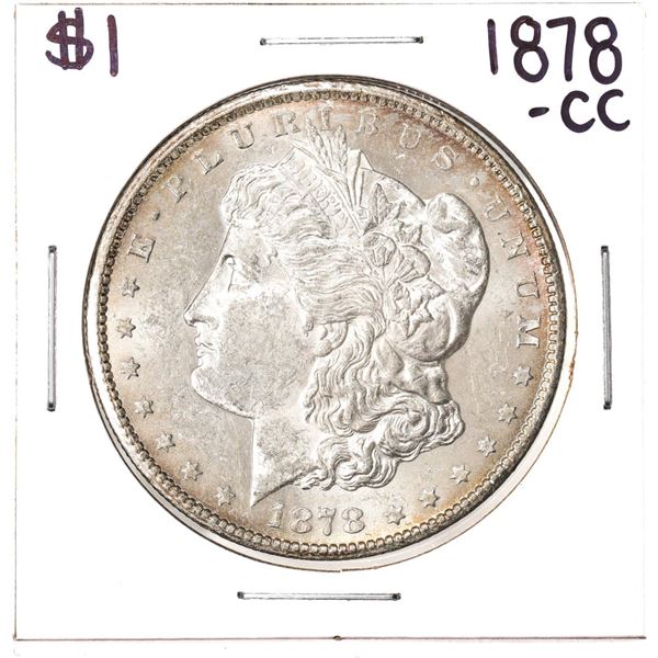 1878-CC $1 Morgan Silver Dollar Coin