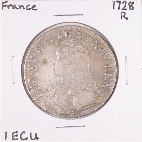 1728R France 1 ECU Silver