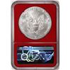 Image 2 : 2020(S) $1 American Silver Eagle Coin NGC MS70 Early Releases San Francisco Red Core
