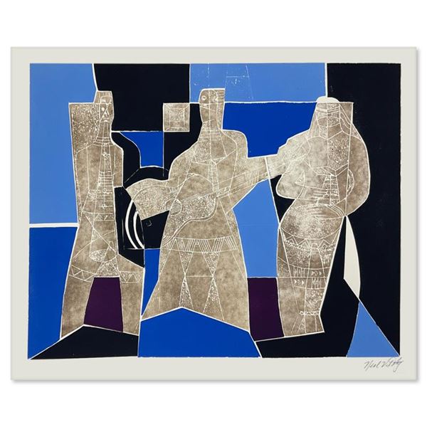 Neal Doty (1941-2016) "California Jam" Original Mixed Media on Paper