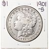 Image 1 : 1901-S $1 Morgan Silver Dollar Coin