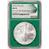 Image 1 : 2004 $1 American Silver Eagle Coin NGC MS70 From US Mint Sealed Box Green Core