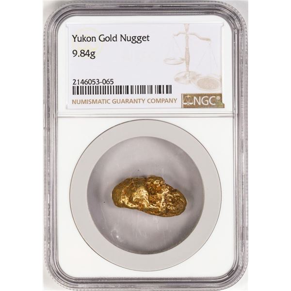 9.84 Gram Yukon Gold Nugget NGC Graded