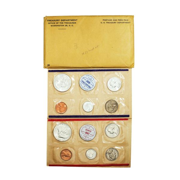 1959 P & D United States Uncirculated Mint Set