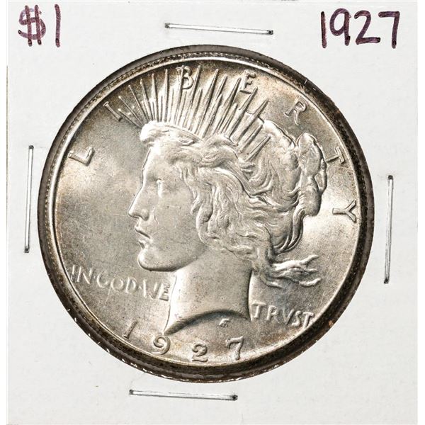 1927 $1 Peace Silver Dollar Coin