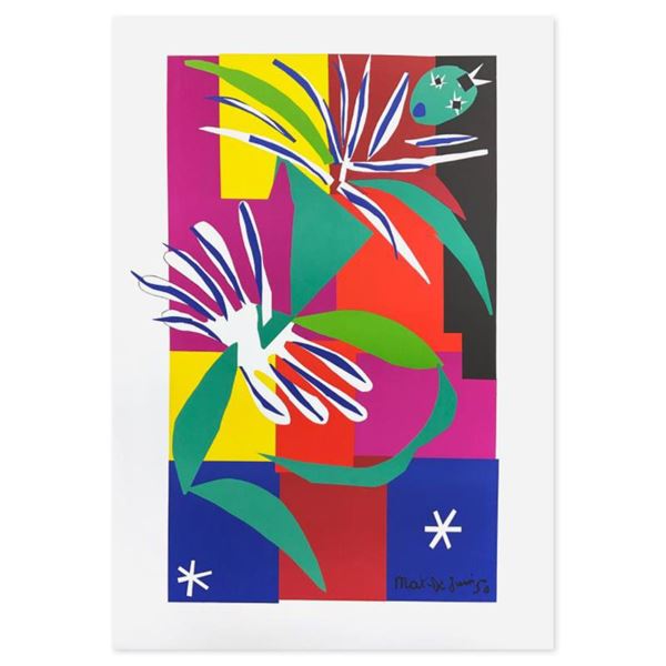 Henri Matisse (1869-1954) "Danseuse Creole" Limited Edition Lithograph on Paper