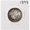 Image 1 : 1893 Barber Quarter Coin Nice Toning