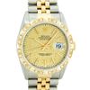 Image 1 : Rolex Men's Two Tone Champagne Jubilee Diamond Datejust Wristwatch
