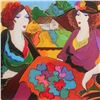 Image 2 : Patricia Govezensky "Villa Saint Tropez" Limited Edition Serigraph on Canvas