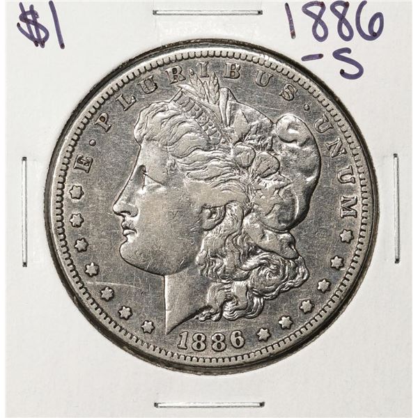 1886-S $1 Morgan Silver Dollar Coin