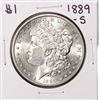 Image 1 : 1889-S $1 Morgan Silver Dollar Coin