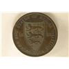 Image 1 : 1888 STATE OF JERSEY 1/12 SHILLING