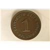 Image 1 : 1896-A GERMAN 1 PFENNIGS