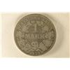 Image 1 : 1873-D GERMAN SILVER 1 MARK .1606 OZ. ASW