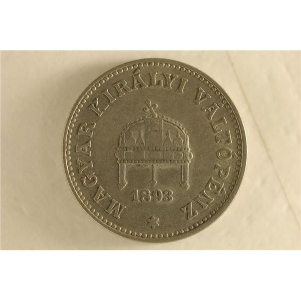 1893-KB HUNGARY 20 FILLER