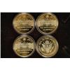 Image 2 : 4 PRESIDENTIAL PROOF 1 1/2" PRESIDENTIAL TOKENS