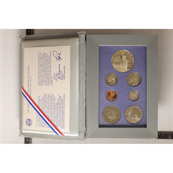 1986 US PRESTIGE PROOF SET LIBERTY