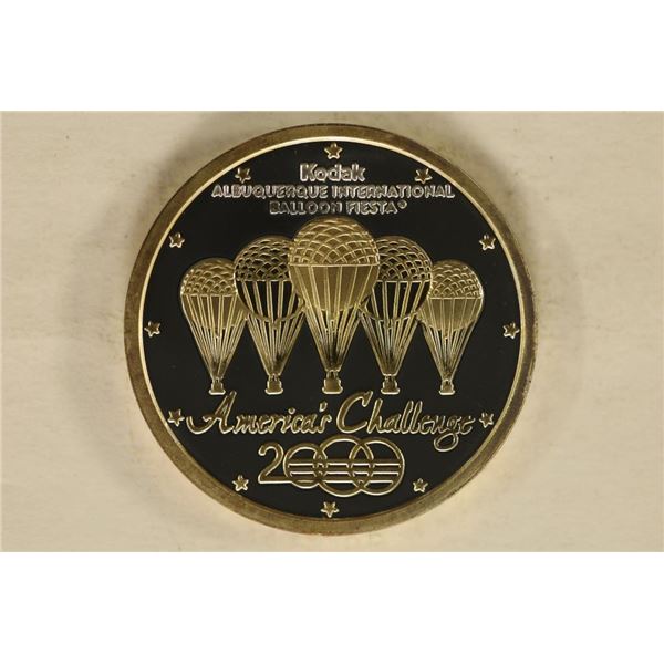 2000 KODAK ALBUQUERQUE 1 TROY OZ. PF SILVER