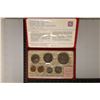 Image 2 : 1974 NEW ZEALAND 7 COIN SOUVENIR SET IN