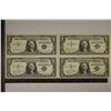 Image 1 : 2-1957-A & 2-1957-B US $1 SILVER CERTIFICATES