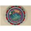 Image 2 : $5 MAHONEY'S SILVER NUGGET CASINO CHIP. LIMITED