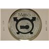 Image 2 : 1 TROY OZ .999 FINE SILVER PROOF ROUND MASS METAL