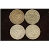 Image 1 : 1957, 1958, 1960 & 1966 MEXICO SILVER 1 PESO
