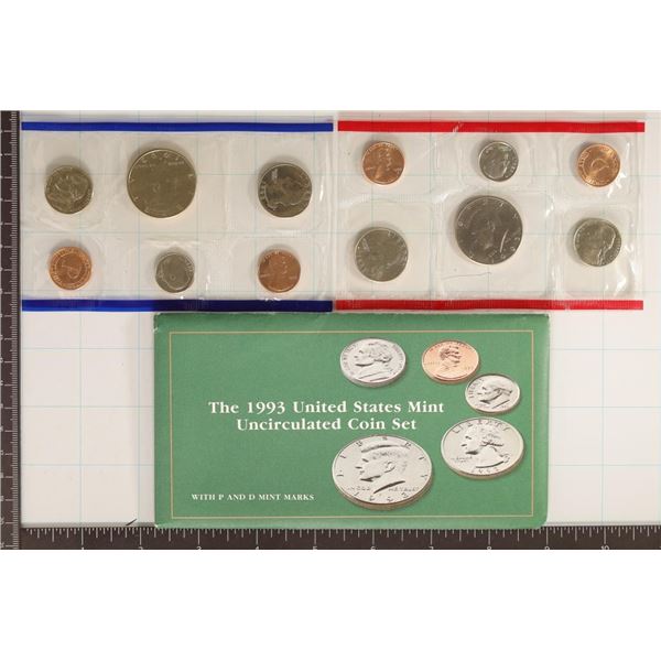 1993 US MINT SET (UNC) P/D (WITH ENVELOPE)