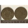 Image 2 : 2-1800'S US DRAPED BUST LARGE CENTS. 1 HAS