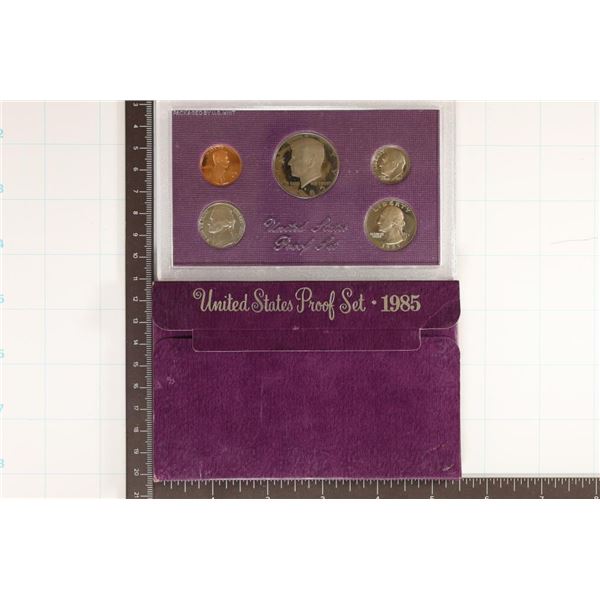 1985 US PROOF SET (WITH BOX)