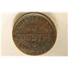 Image 2 : CIVIL WAR TOKEN "BROAS BROTHERS, PIE BAKERS"