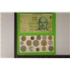 Image 1 : ISRAEL COIN & CURRENCY SOUVENIR SET: 15 UNC