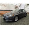 Image 3 : C3 --  2016 FORD FUSION S, Grey, 136905 KM