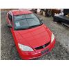 Image 14 : A3 --  2004 HONDA CIVIC DX , Red, 214544 KM   "NO RESERVE"