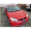 Image 15 : A3 --  2004 HONDA CIVIC DX , Red, 214544 KM   "NO RESERVE"