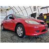 Image 17 : A3 --  2004 HONDA CIVIC DX , Red, 214544 KM   "NO RESERVE"