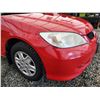 Image 60 : A3 --  2004 HONDA CIVIC DX , Red, 214544 KM   "NO RESERVE"