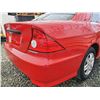 Image 67 : A3 --  2004 HONDA CIVIC DX , Red, 214544 KM   "NO RESERVE"