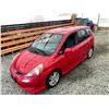Image 4 : D2-- 2007 HONDA FIT, RED, 220,667KMS