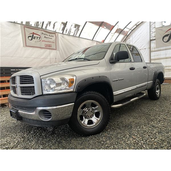 F6 --  2007 DODGE RAM 1500 ST, Grey, 202675