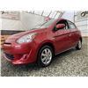 Image 2 : G6F --  2014 MITSUBISHI MIRAGE ES, Red, 72657 KM