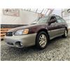 Image 2 : A12D --  2001 SUBARU LEGACY OUTBACK , Red, 107555 MILES