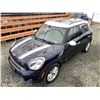 Image 4 : F6F --  2013 MINI COOPER S COUNTRYMAN, AWD, Blue, 101574 KMS