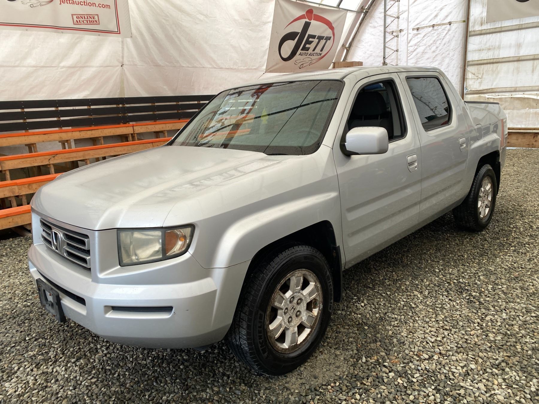 Honda Ridgeling Rts E4 -- 2008 HONDA RIDGELINE RTS PICKUP, Silver, 112191 MILES