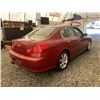 Image 15 : B6 --  2006 INFINITI G35 AWD, Red, 188901 KM